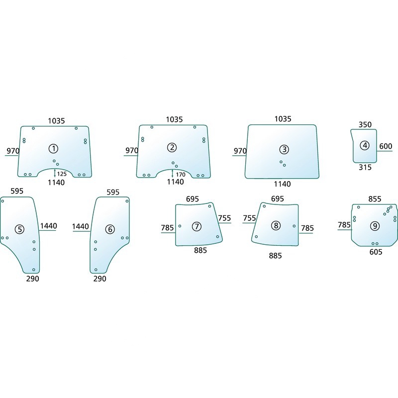 Szyba narożnikowa | zdjęcie nr 1