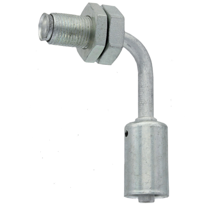 Złączka rurowa - oring aluminiowy 90° | zdjęcie nr 1