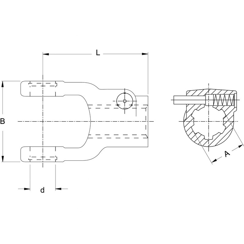 Walterscheid Widełki wciskowe | zdjęcie nr 1