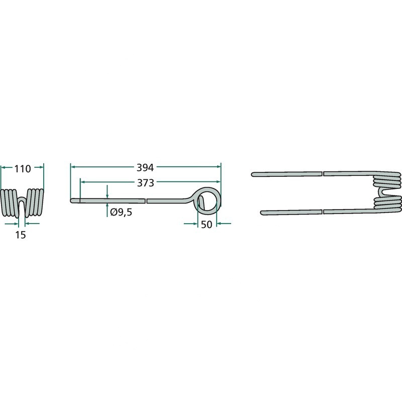 Palec przetrząsaczo-zgrabiarki karuzelowej | zdjęcie nr 2