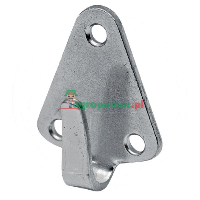 Blister Hak z 3 otworami, ocynkowany 50 x 39 mm | zdjęcie nr 1