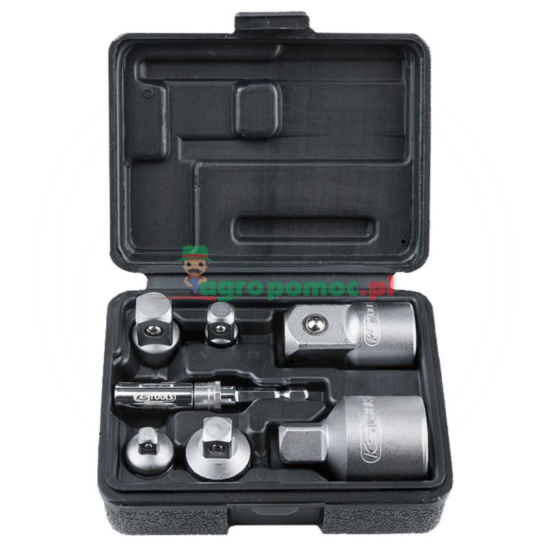 KS Tools 1/4"+3/8"+1/2"+3/4" Zestaw adapterów, 7-cz | zdjęcie nr 1