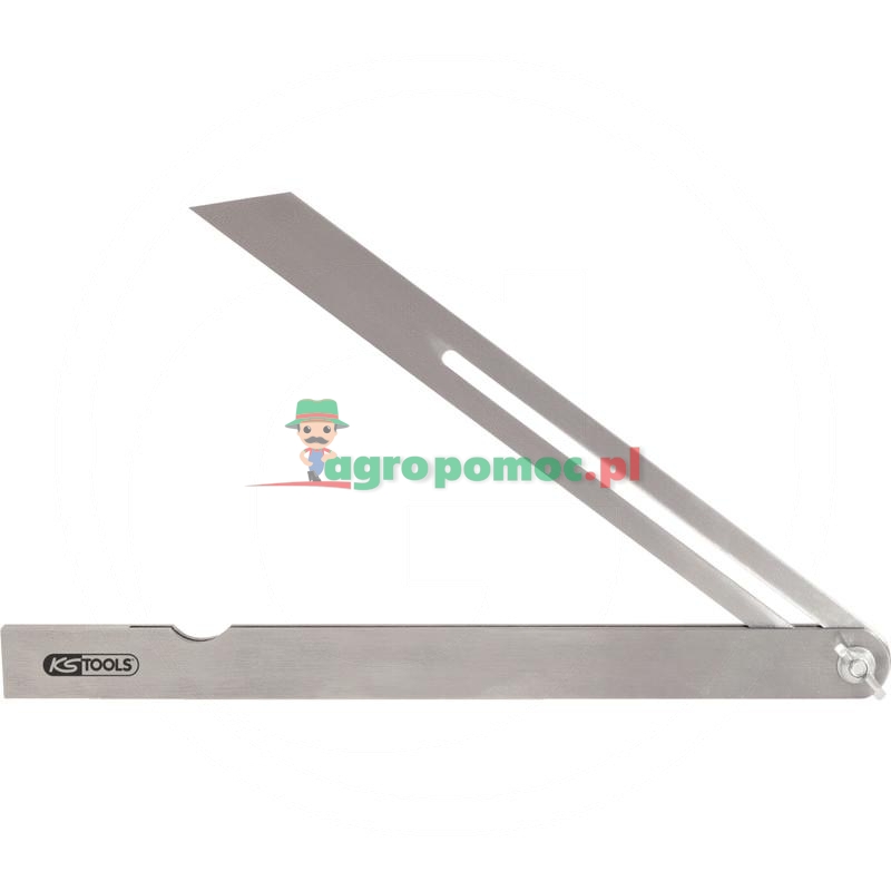 KS Tools Regulowany katownik ze stalowym ram.katownika, 500mm | zdjęcie nr 1