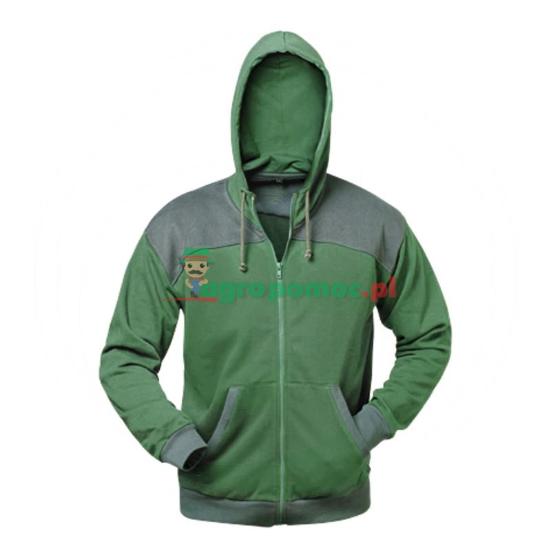 Kurtka - sweter, zielono/szara | zdjęcie nr 1