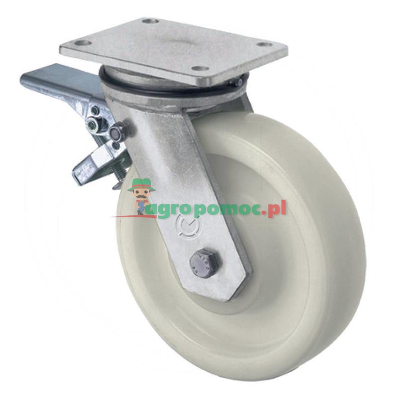 Rolka prowadząca poliamidowa do dużych obciążeń z podwójną blokadą | zdjęcie nr 1