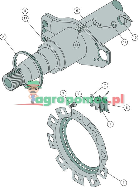 Meritor Uchwyt czujnika | 21213035 | zdjęcie nr 1