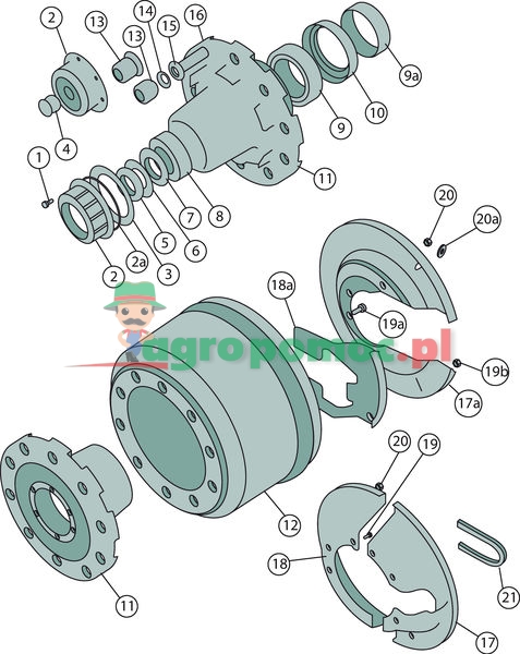 Meritor Uszczelnienie kołnierza | 21211378 | zdjęcie nr 1