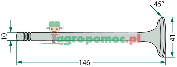 Zawór wydechowy | 3136915R2 | zdjęcie nr 2