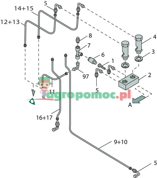 Jurop Przewód oleju | zdjęcie nr 1