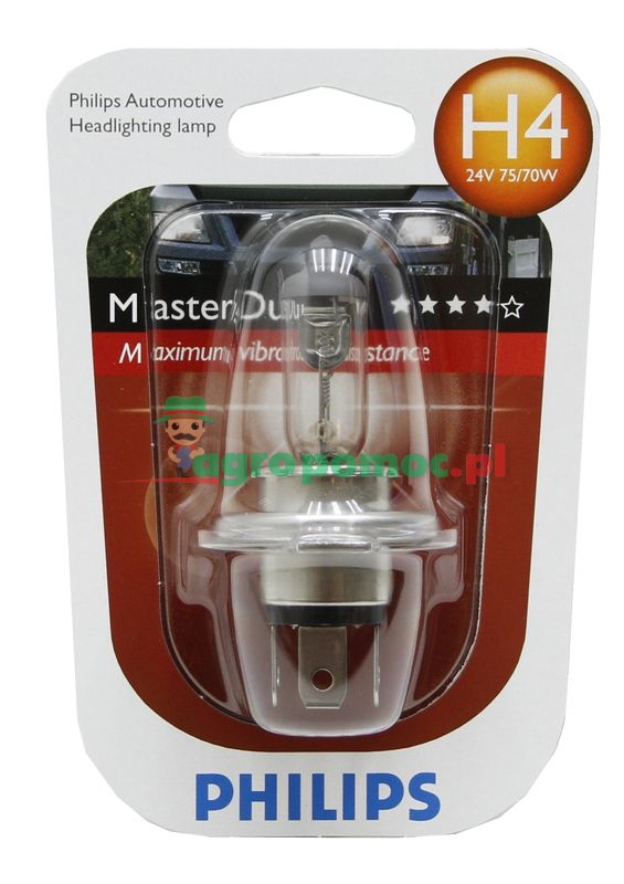 Philips Żarówka reflektora, 24V 75/70W, H4 | zdjęcie nr 1