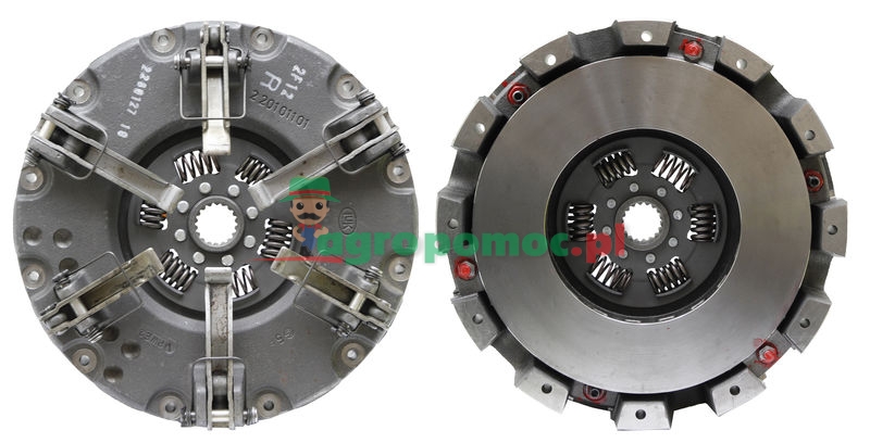 Sprzęgło dwustopniowe | 3553259M92, 228012710 | zdjęcie nr 1