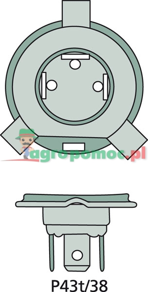 Żarówka halogenowa H4 | zdjęcie nr 2