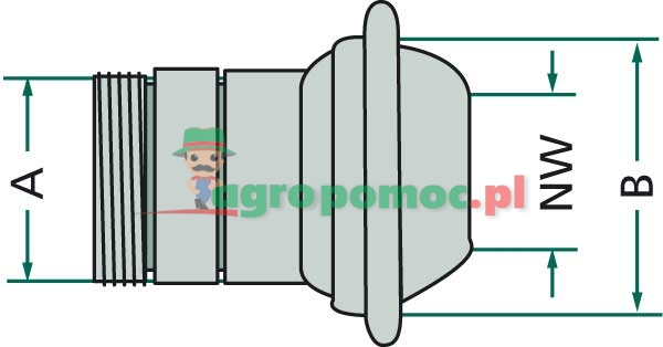 Złączka mufa | zdjęcie nr 2