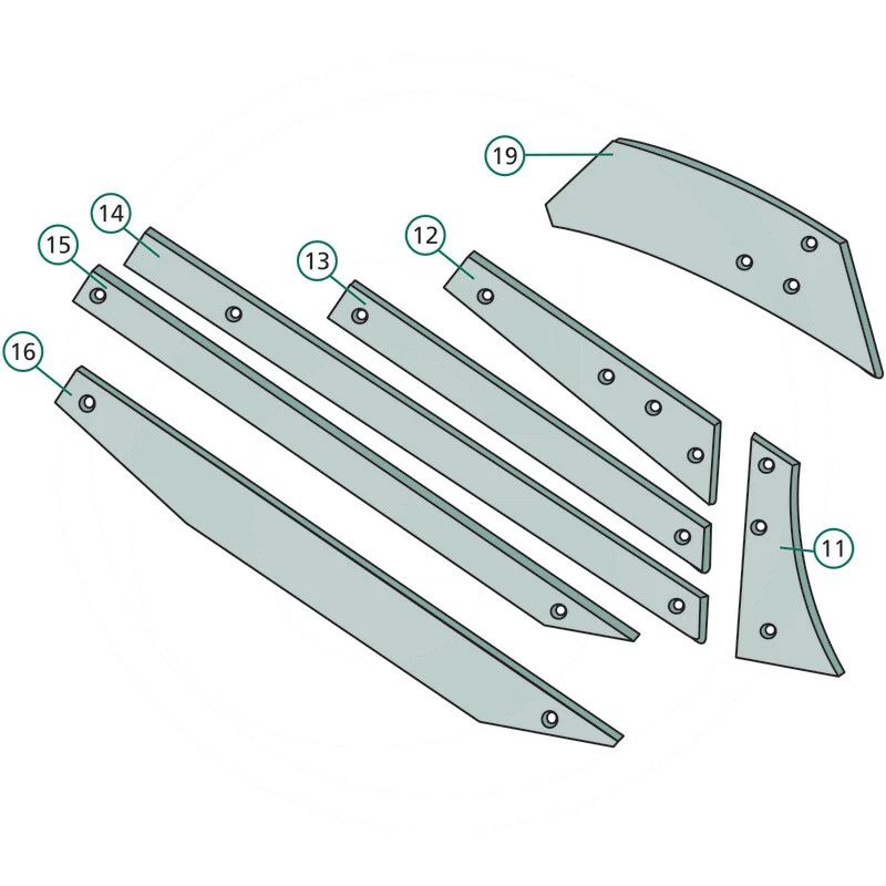 Płoza długa, prawa i lewa | 27011400 | zdjęcie nr 2