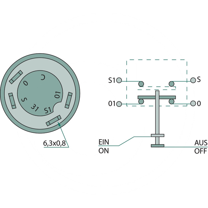 Włącznik sterowniczy | 701/23200 | zdjęcie nr 2