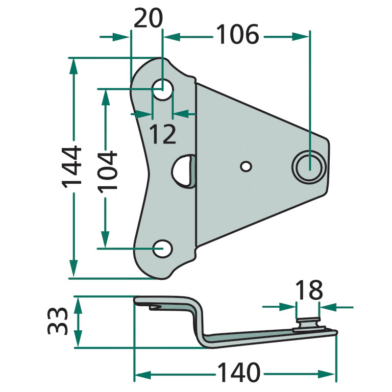 Trzymak noża 3 mm | 570430 | zdjęcie nr 2