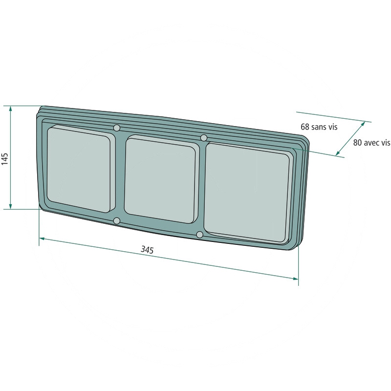 Lampa zespolona tylna | 7510710, 751073.0, 2SD 003167011, 2SD 003167021 | zdjęcie nr 2