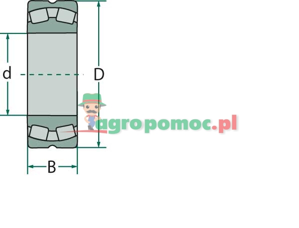 FAG Łożysko baryłkowe | zdjęcie nr 2