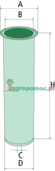 Mann Filter Filtr dokładny powietrza | 9Y6821 | zdjęcie nr 1