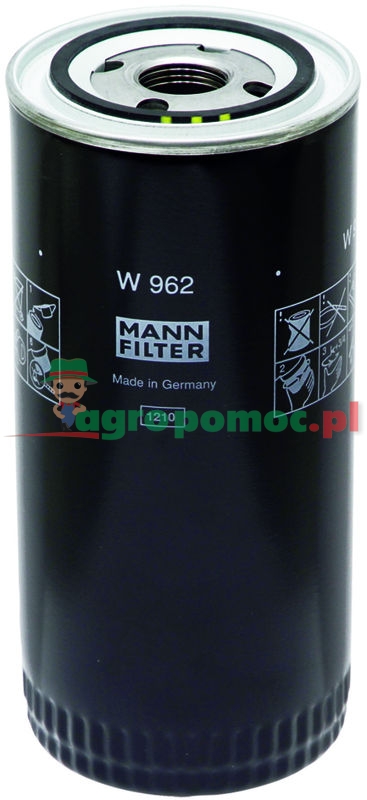 Mann Filter Filtr oleju silnikowego | Donaldson: P553771 | zdjęcie nr 1