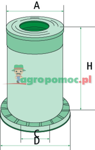 Mann Filter Filtr powietrza | AF25341 | zdjęcie nr 1