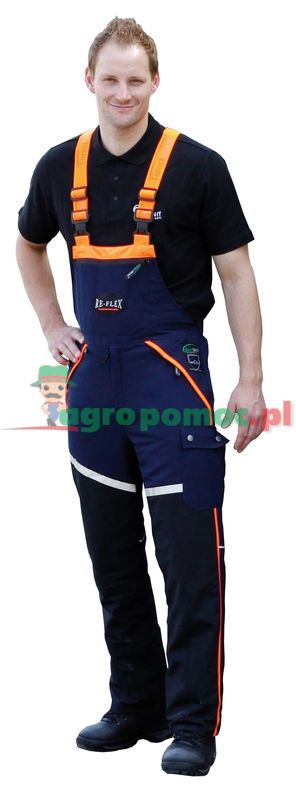 Ogrodniczki z wkładką przeciwprzecięciową | zdjęcie nr 1