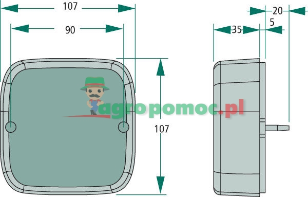 PROPLAST Lampa zespolona tylna LED | 40271012 | zdjęcie nr 2