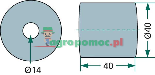 Tulejka gumowa | 84000052, 398810, 620803, 190068 | zdjęcie nr 2