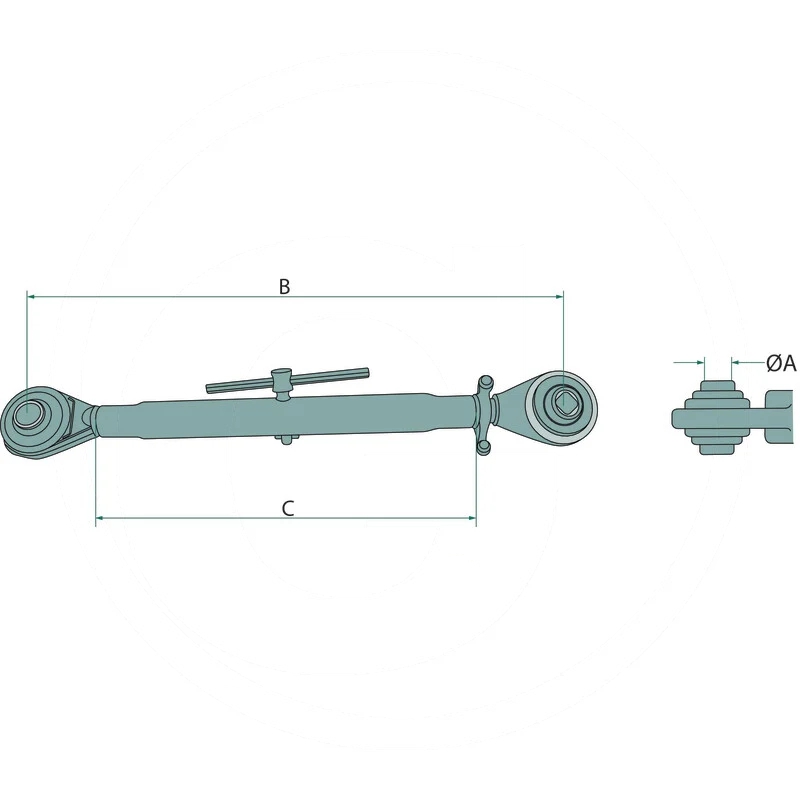 Ursus C-385 Łącznik centralny | 89.450.999 | zdjęcie nr 2