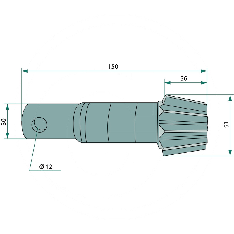 Koło zębate stożkowe | 57719810 | zdjęcie nr 2