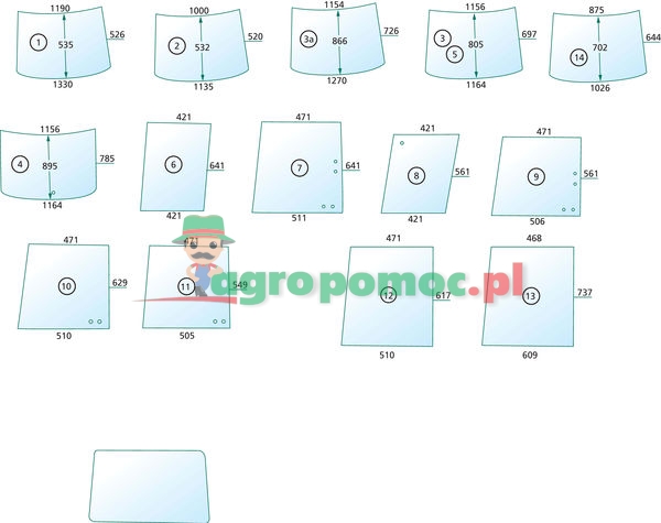 Fritzmeyer Szyba przednia | 203106 | zdjęcie nr 1