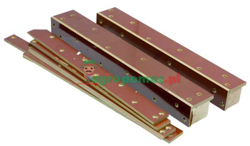 Listwa drewniana tłoka - zestaw | 15.03.061 + 15.03.062 + 15.03.063 + 15.03.065 + 15.03.359 + 15.03.360 | zdjęcie nr 1