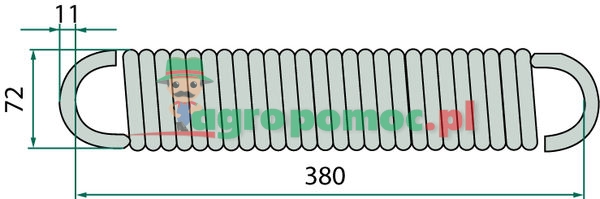 Sprężyna naciągowa | 121980, 121171 | zdjęcie nr 2