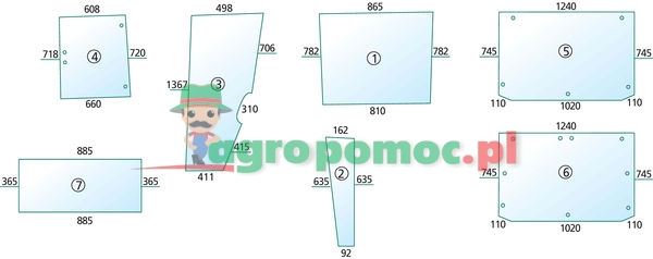 Szyba boczna | zdjęcie nr 1