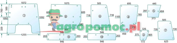 Szyba boczna | L61159 | zdjęcie nr 1