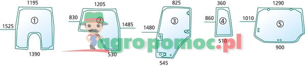 Szyba boczna | 242539A4 | zdjęcie nr 1