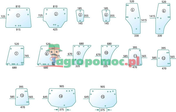 Szyba drzwi | 247811030010 | zdjęcie nr 1