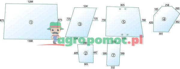 Szyba drzwi | 69117912 | zdjęcie nr 1