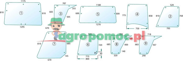 Szyba drzwi | 520972 | zdjęcie nr 1