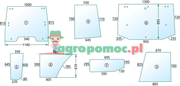 Szyba drzwi | 82002181 | zdjęcie nr 1