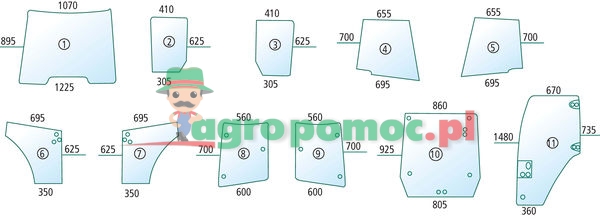 Szyba drzwi | 5092899 | zdjęcie nr 1
