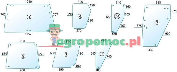 Szyba dzielona | 04312039 | zdjęcie nr 1