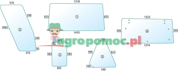 Szyba dzielona | 5117688 | zdjęcie nr 1