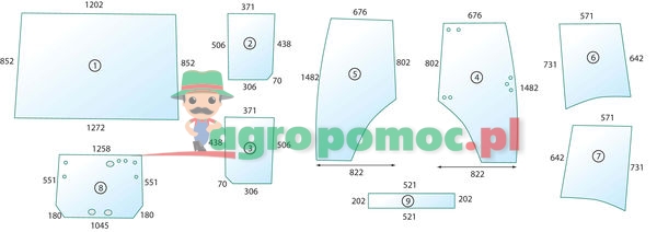 Szyba przednia | 53369008 | zdjęcie nr 1