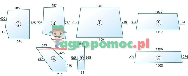 Szyba przednia | 0.9200.255.0 | zdjęcie nr 1