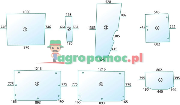 Szyba przednia | 0.9234.210.0/30 | zdjęcie nr 1