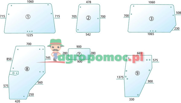 Szyba przednia | 04363114 | zdjęcie nr 1