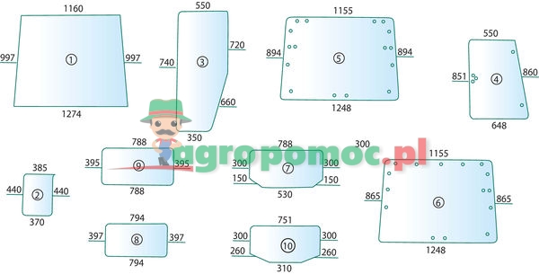 Szyba przednia | 7700016589 | zdjęcie nr 1