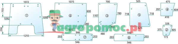 Szyba przednia | L59465 | zdjęcie nr 1