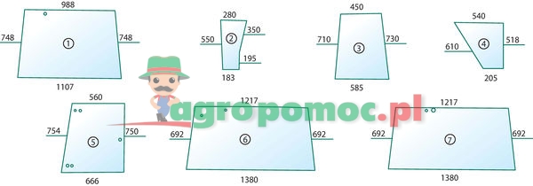 Szyba przednia | 178810111110 | zdjęcie nr 1